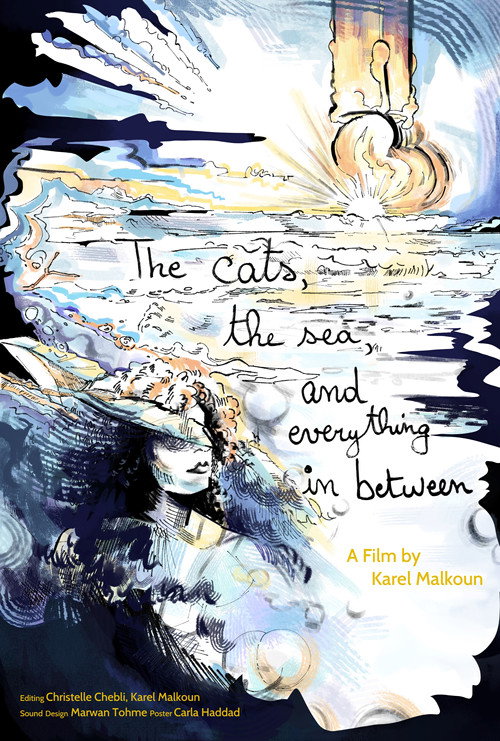 The cats, the sea, and everything in between. poster