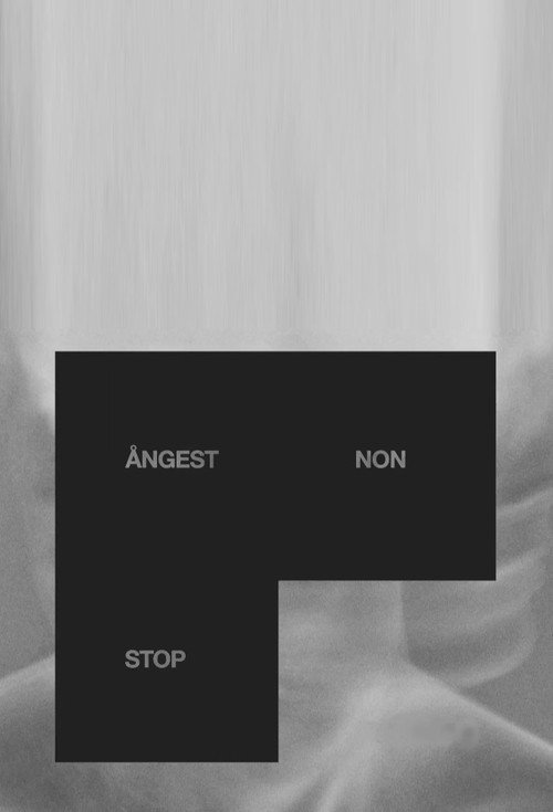 Ångest non stop poster