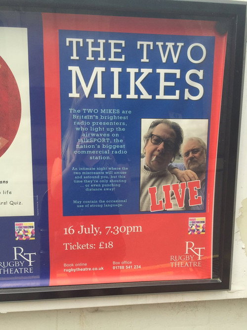 The Two Mikes Live poster