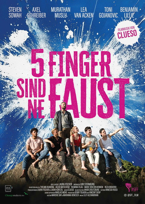 5 Finger sind 'ne Faust poster