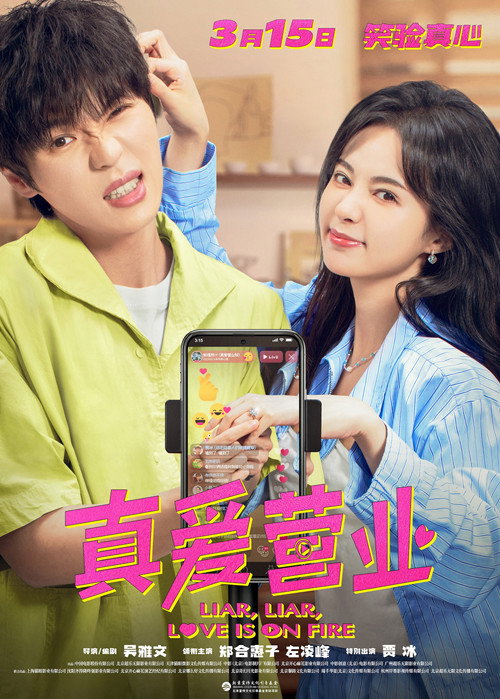 Liar, Liar, Love is on Fire poster