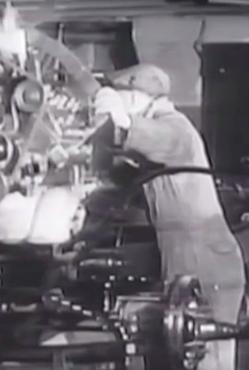 The Invention of the Ford V8 Engine poster