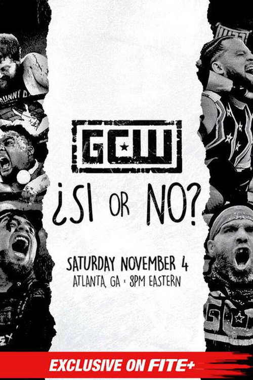 GCW Si or No? poster