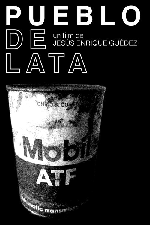 Pueblo de lata poster